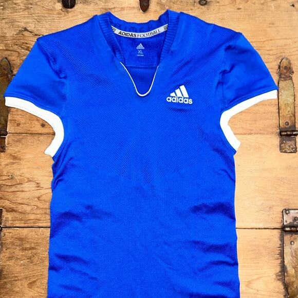 Woman’s ADIDAS PRIMEKNIT FOOTBALL A1 Training Jersey Royal Blue DRESS Size XL - Picture 4 of 6